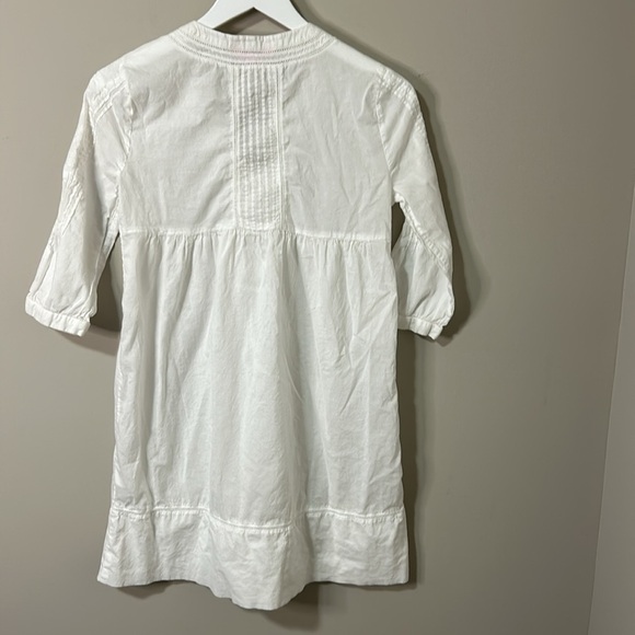 Lilly Pulitzer White Embroidered Alfa
Tunic Top Dress Coverup Resortwear Sz XS - Picture 9 of 13